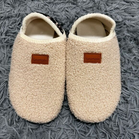 Scurtain Fluffy House Slippers Size 36-37 - Picture 1 of 6